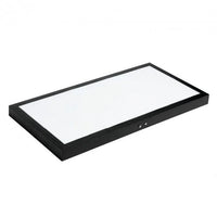 LED панел 36W 60x30cm черен за повърхностен монтаж