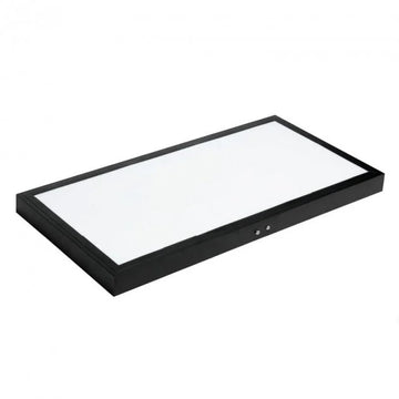 LED панел 36W 60x30cm черен за повърхностен монтаж