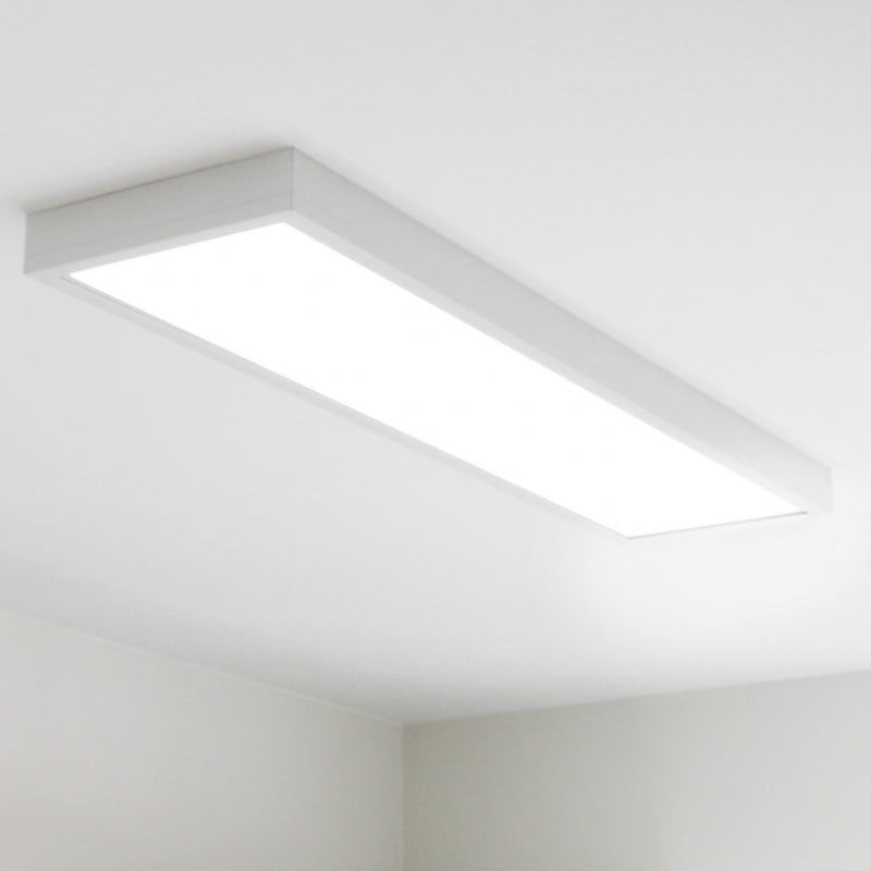 LED панел 48W 120x30cm Бял за повърхностен монтаж