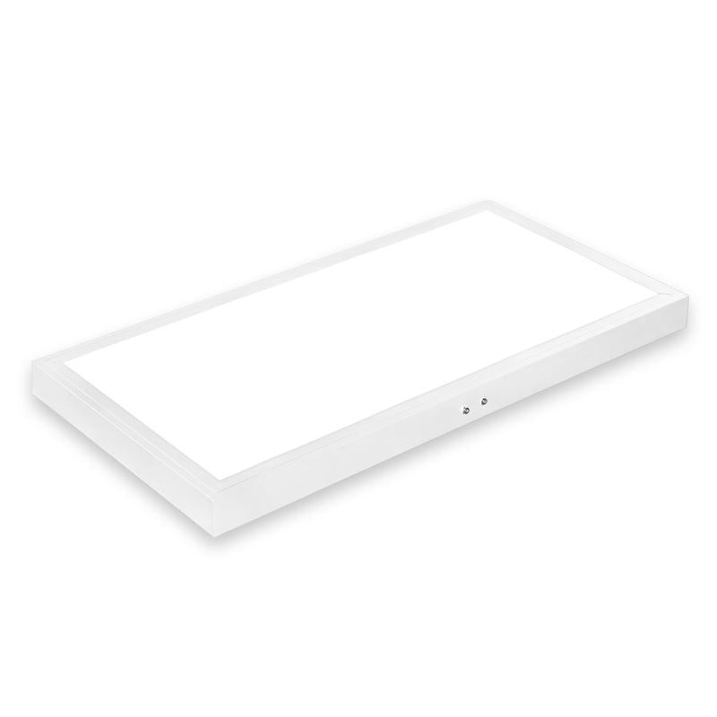 LED панел 28W 60x30cm Бял за повърхностен монтаж Еквивалент 300W