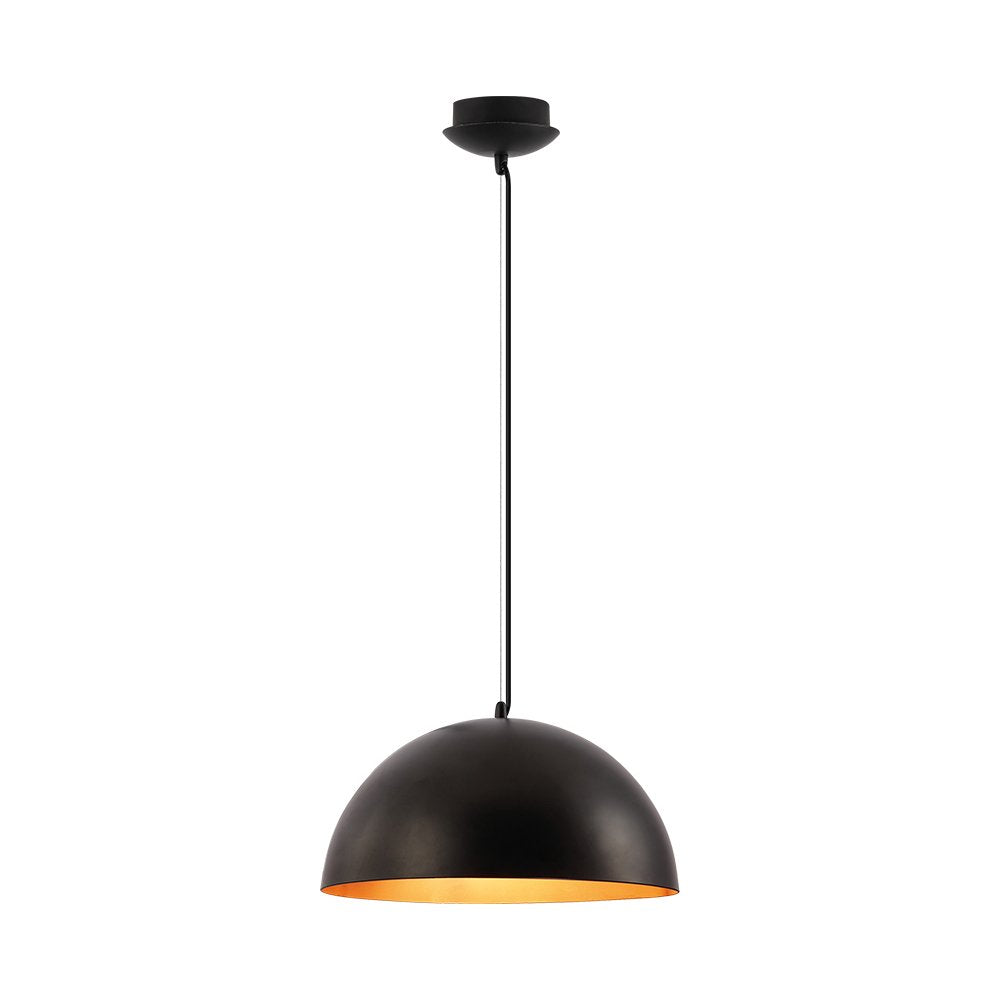 Модерен пендел E27 Golden Dark Dome