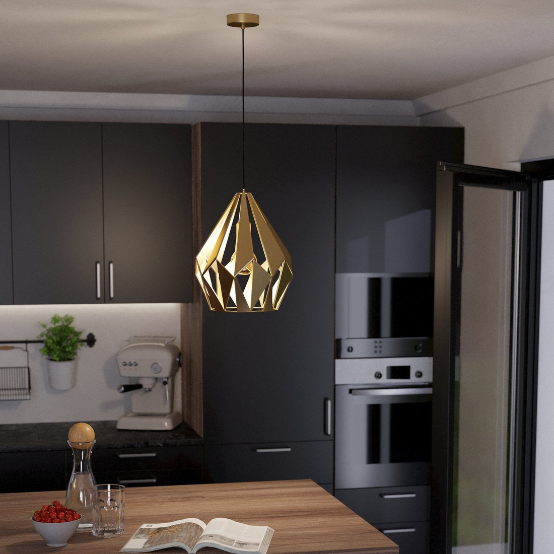 Пендел винтидж EGLO CARLTON Gold 43814