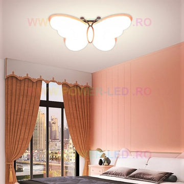 LED плафон 120W ButterFly димируем с дистанционно, еквивалент на 500W