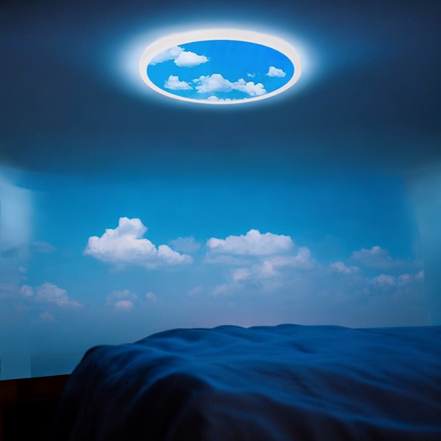 LED плафон Ultra Slim 33W BlueSky еквивалент на 250W