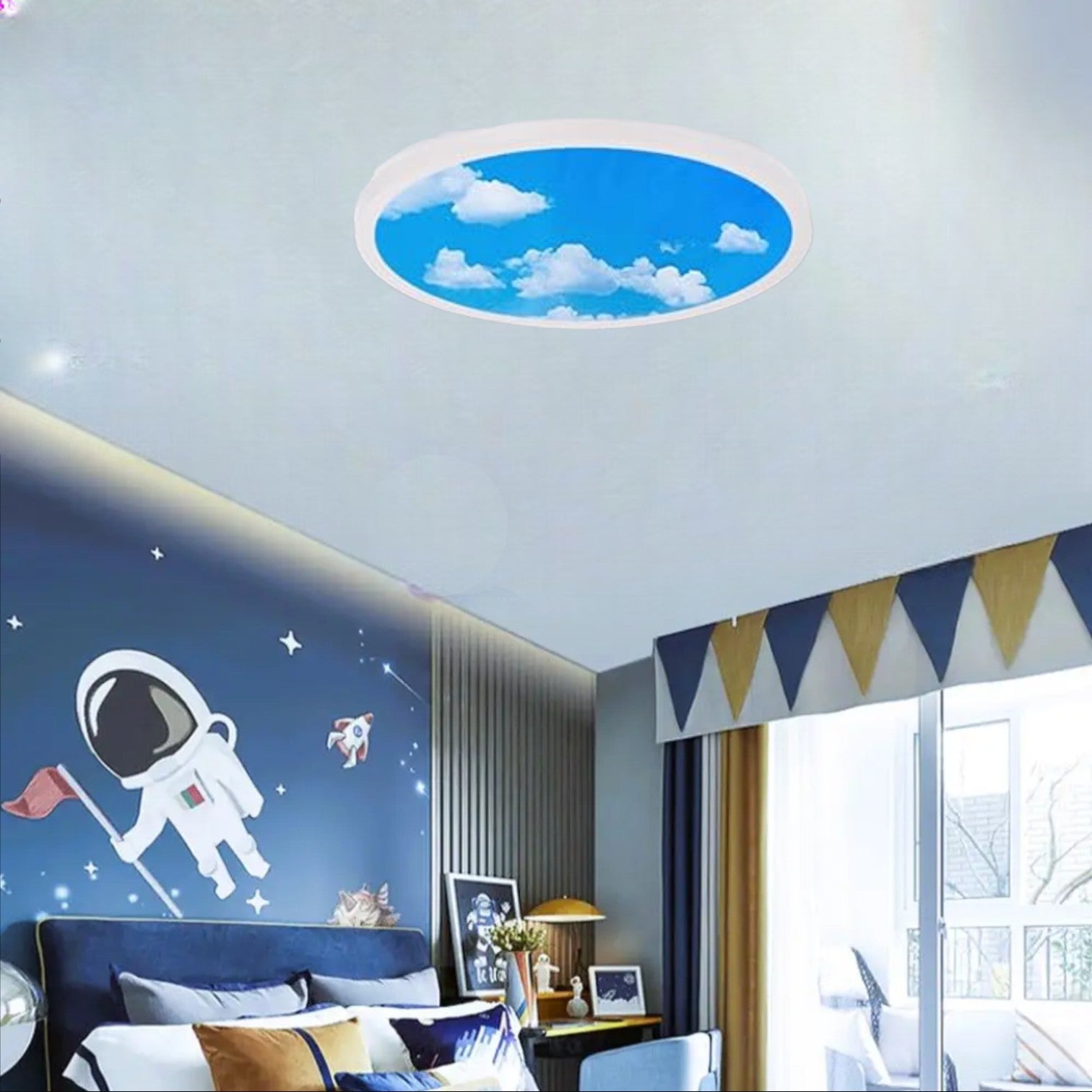 LED плафон Ultra Slim 33W BlueSky еквивалент на 250W