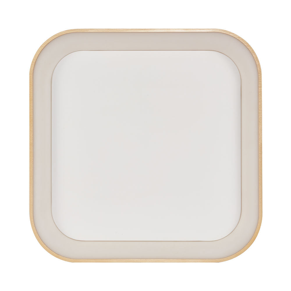 LED плафон Gold Square 48cm еквивалент 200W
