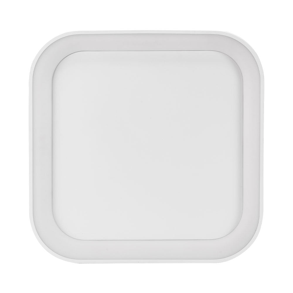 LED плафон White Square 48cm Еквивалент 200W