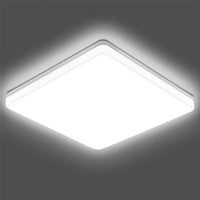 LED плафониера 12W квадратна еквивалент 75W C051