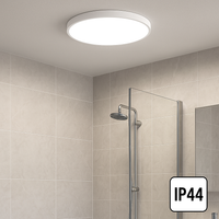 Кръгъл LED Плафон 40W 40cm IP44 ULTRA-THIN Еквивалент 400W