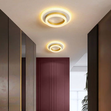 LED осветително тяло 50W RING GOLD Еквивалент 200W