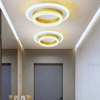 LED осветително тяло 50W RING GOLD Еквивалент 200W
