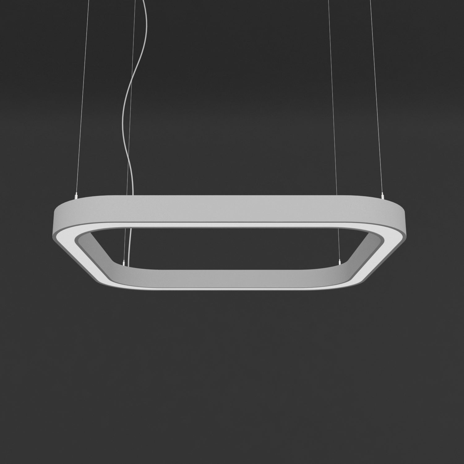 LED осветително тяло QuadraLine сиво 139W CCT