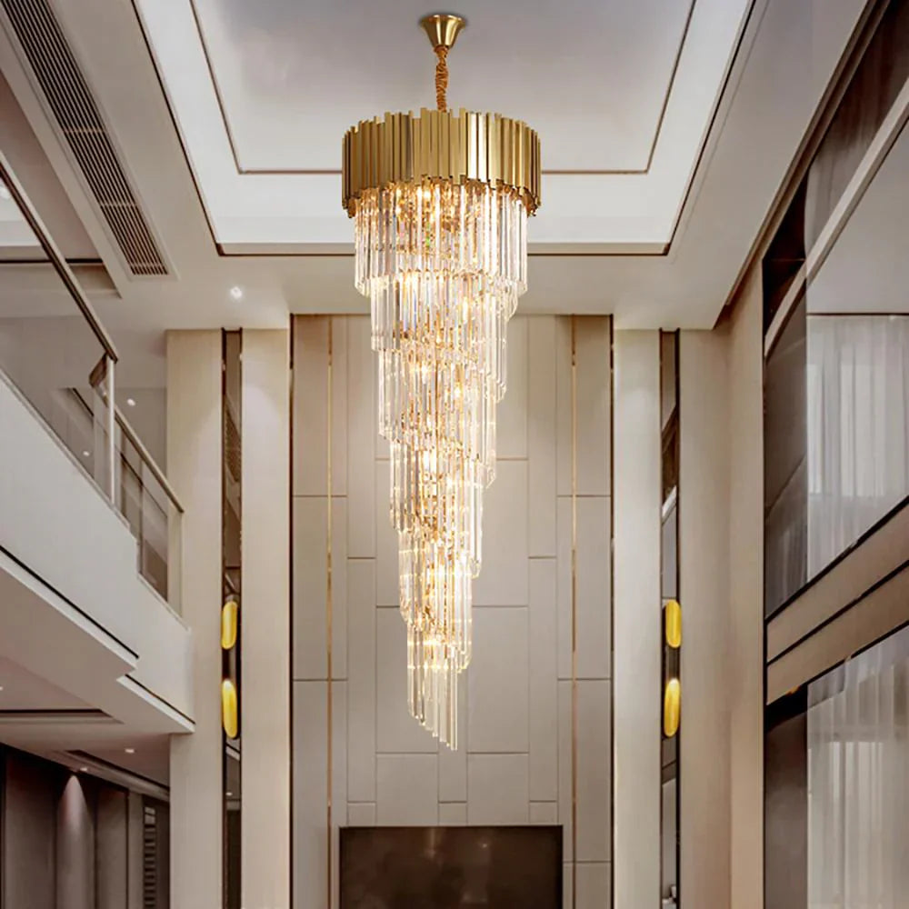 Полилей кристал GLORY GOLDEN LUXURY 180cm