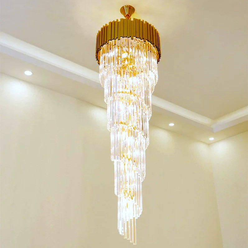 Полилей кристал GLORY GOLDEN LUXURY 180cm
