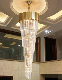 Полилей кристал GLORY GOLDEN LUXURY 180cm