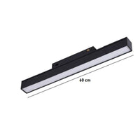 LED спот 20W 60cm магнитен линеен матов черен