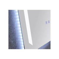 Правоъгълно LED огледало 60x80cm с функция против замъгляване и Touch J01