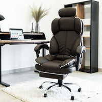 Офис стол, регулируем, WF-807, черен