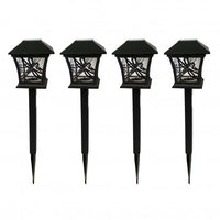 Stalp Led Gradina Cu Incarcare Solara Kiskin Solar Lamp