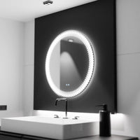 LED огледало Premium LUMI със сензор, 3 функции и система против замъгляване