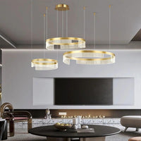 LED Полилей KYZO Royal Gold – 3 Подвижни Сегмента, Еквивалент 1200W, с дистанционно