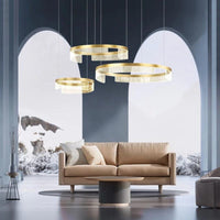 LED Полилей KYZO Royal Gold – 3 Подвижни Сегмента, Еквивалент 1200W, с дистанционно