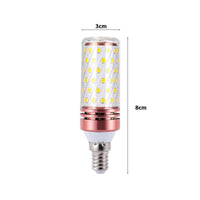 LED крушка E14 16W тип Corn / Топла светлина / Еквивалент 100W