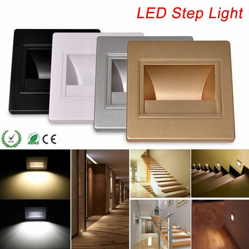 LED спот 1W ЗА СТЪЛБИ ВГРАДЕН
