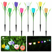 Lalea Led Cu Incarcare Solara - Diverse Culori Rgb Solar Lamp