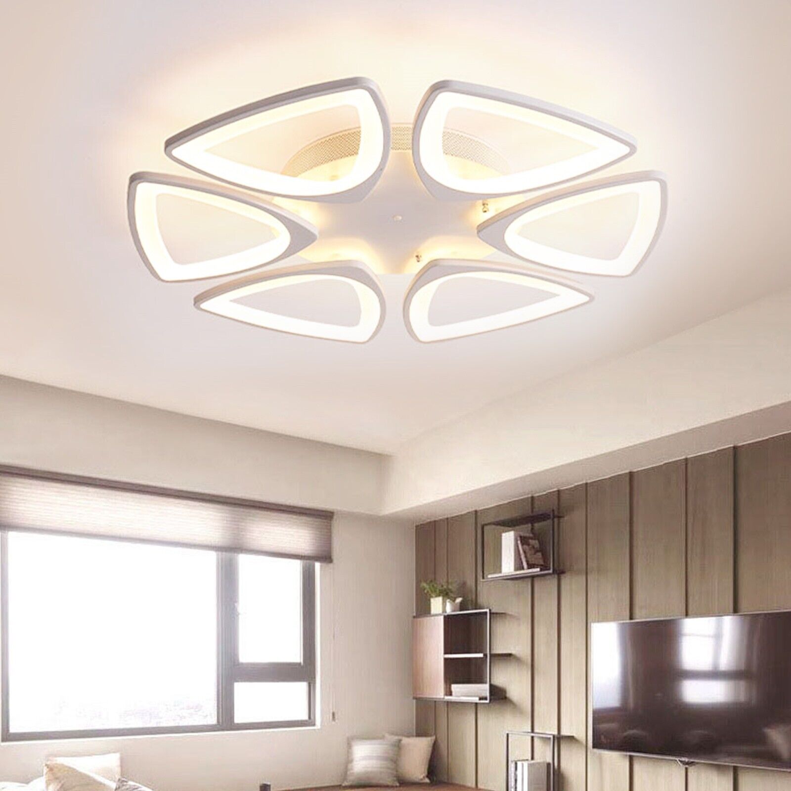 LED осветително тяло 132W SPACE с дистанционно, еквивалент 500W