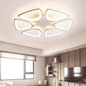 LED осветително тяло 132W SPACE с дистанционно, еквивалент 500W