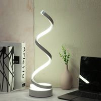 LED нощна лампа 38W Wave бяла