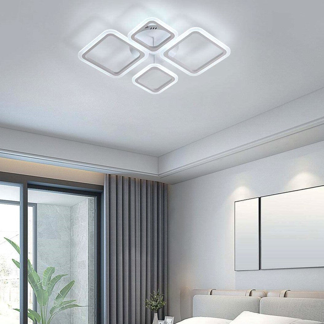 LED осветително тяло 2+2 DIAMOND Еквивалент 350W Дистанционно управление