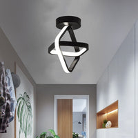 Lustra Led 26W Infinity Square Black 3 Functii Led Ceiling Light
