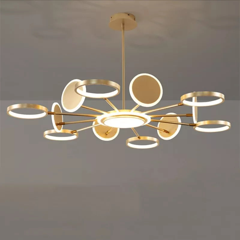 LED осветително тяло Gambit Gold 6+6+1 Регулируеми рамена Еквивалент 800W Дистанционно управление