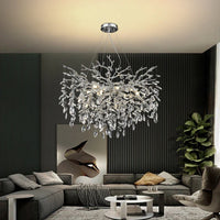 Кристален полилей Silver Crystal Harmony 60 cm