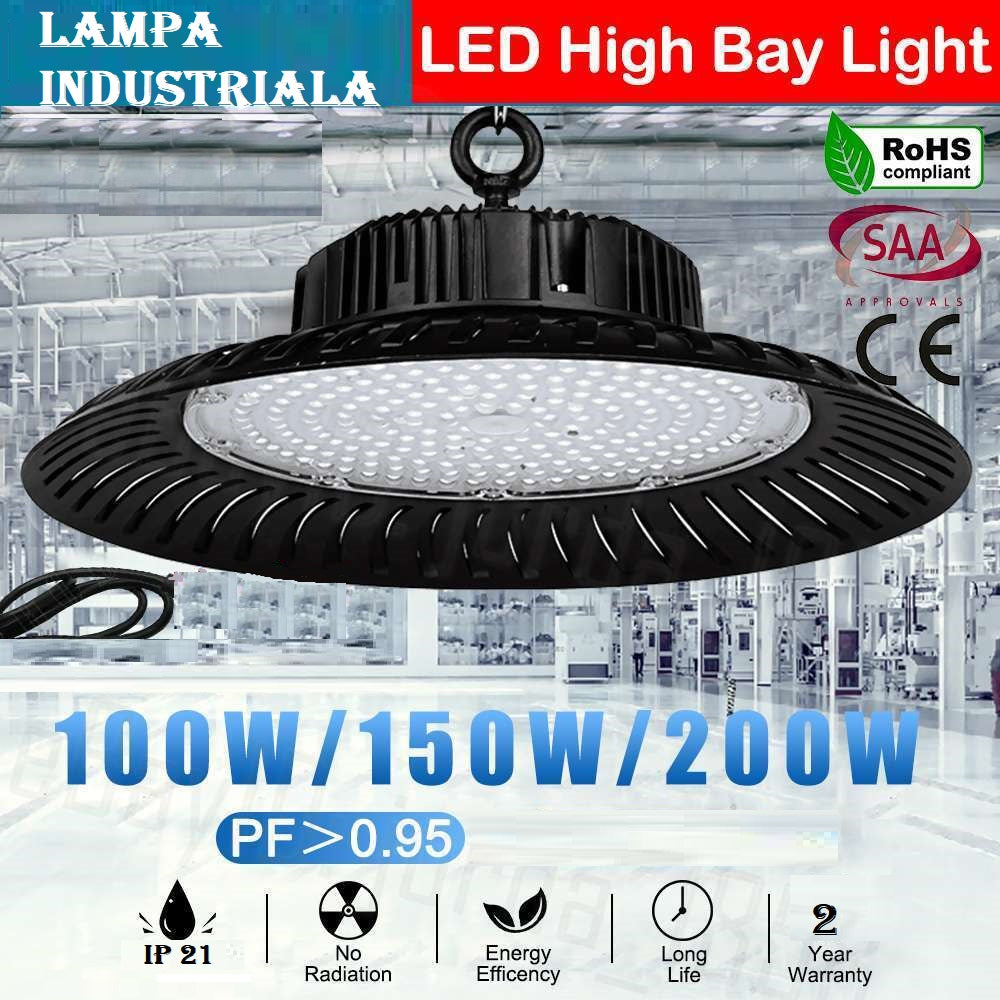 LED лампа 200W индустриално осветление SMD
