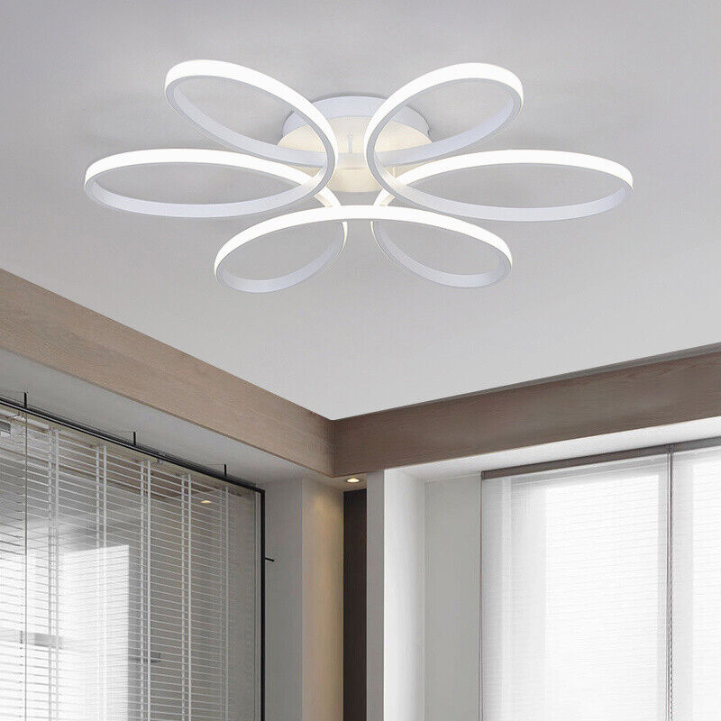 Lustra Led Daisy Alba Echivalent 500W Telecomanda Lighting Fixtures