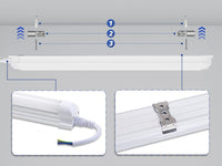 Tub Led T8 Mat Suport Inclus 60Cm 8W Interconectabil Liniar Light
