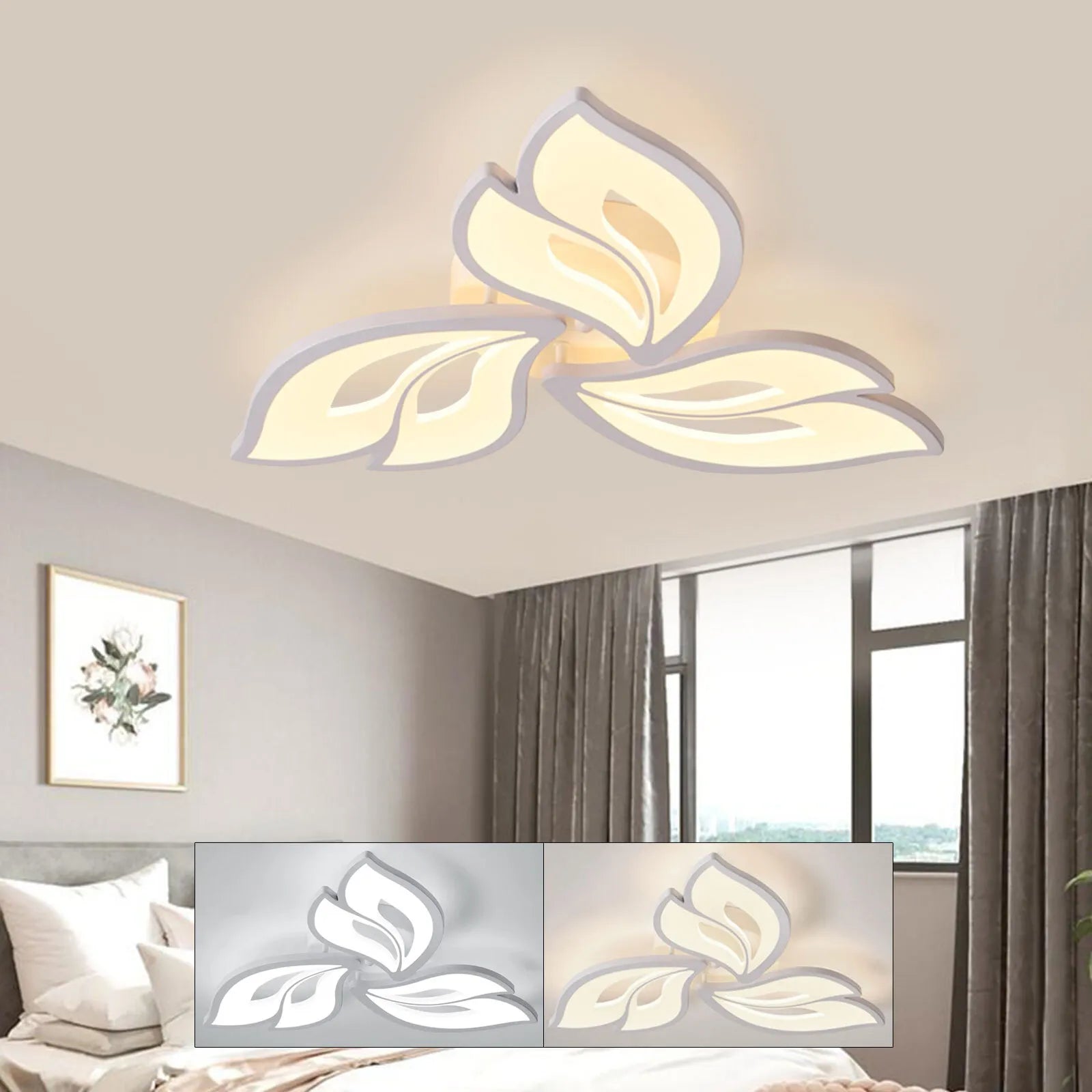 LED осветително тяло Mini ANEMONE Еквивалент 300W Дистанционно