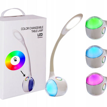 LED лампа за бюро RGB, гъвкава