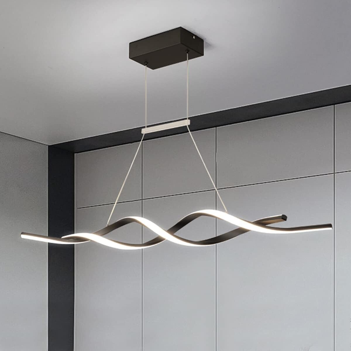 LED осветително тяло тип пендел Black Swan, еквивалент 300W