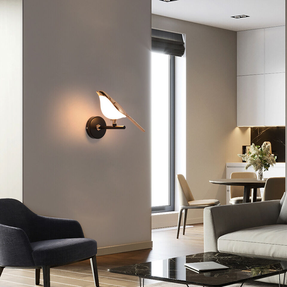 Аплик LED Luxury Golden Swallow