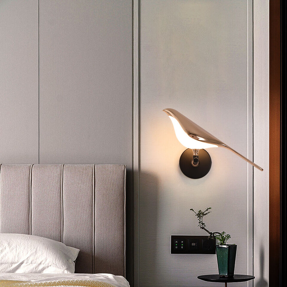 Аплик LED Luxury Golden Swallow