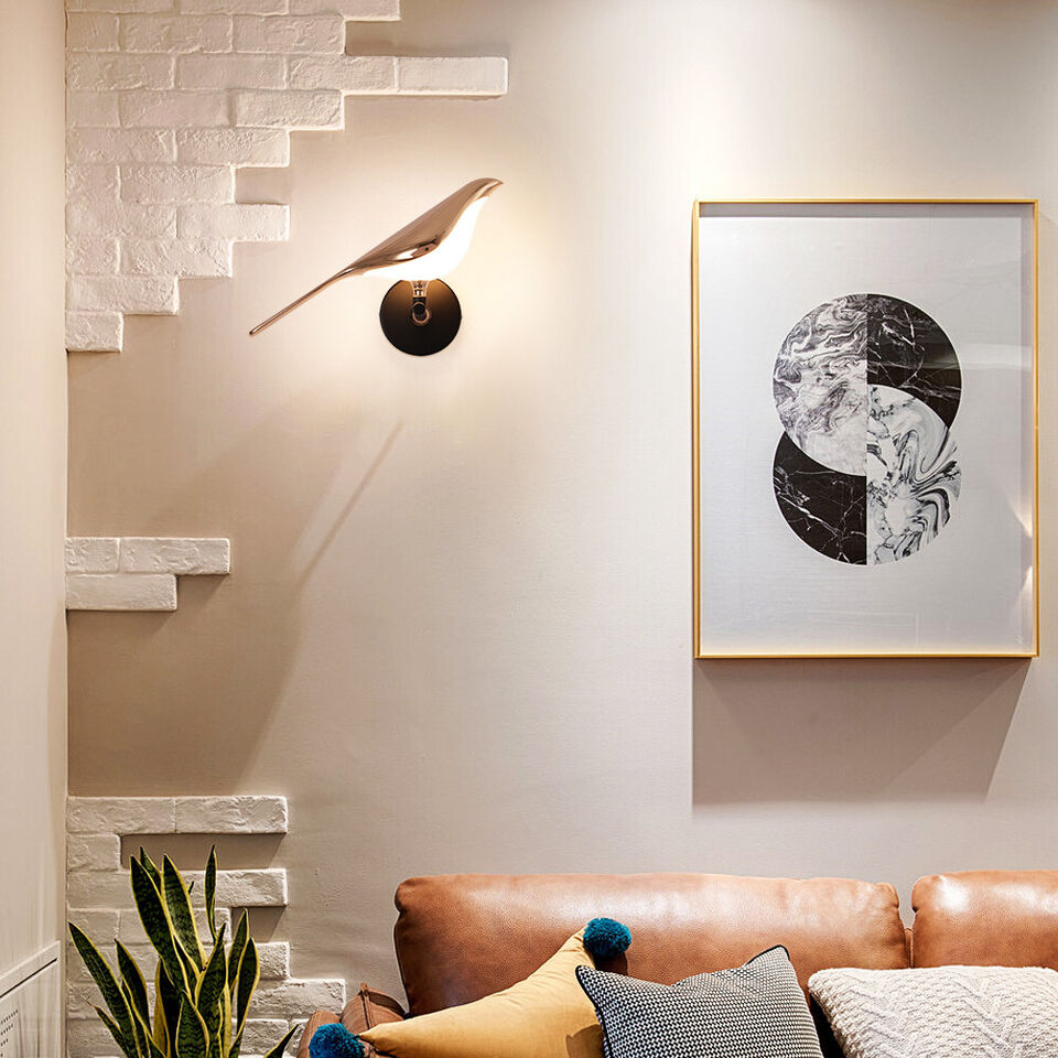 Аплик LED Luxury Golden Swallow