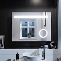 LED огледало 80x60cm с функция против замъгляване и Touch M1004S