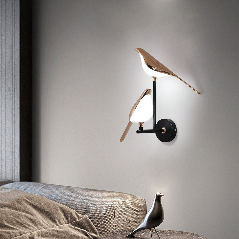 Аплик LED Luxury Golden Double Swallow