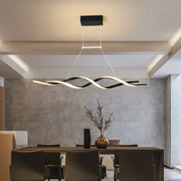 LED осветително тяло тип пендел Black Swan, еквивалент 300W