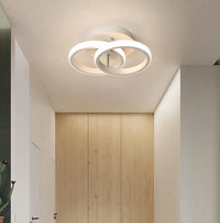 LED осветително тяло 28W TWO CIRCLE еквивалент 200W