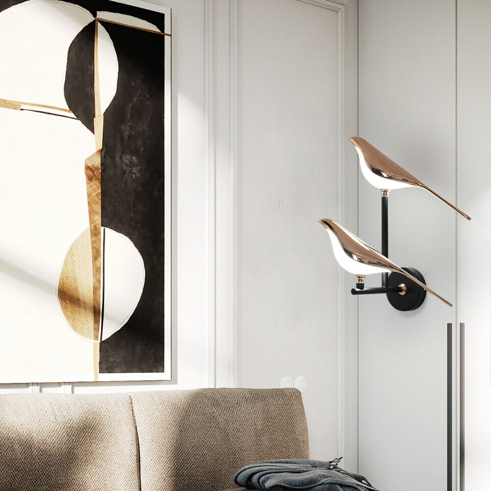 Аплик LED Luxury Golden Double Swallow